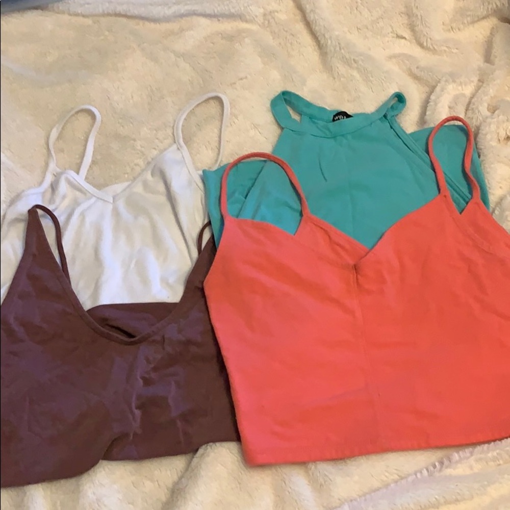 Crop tops.